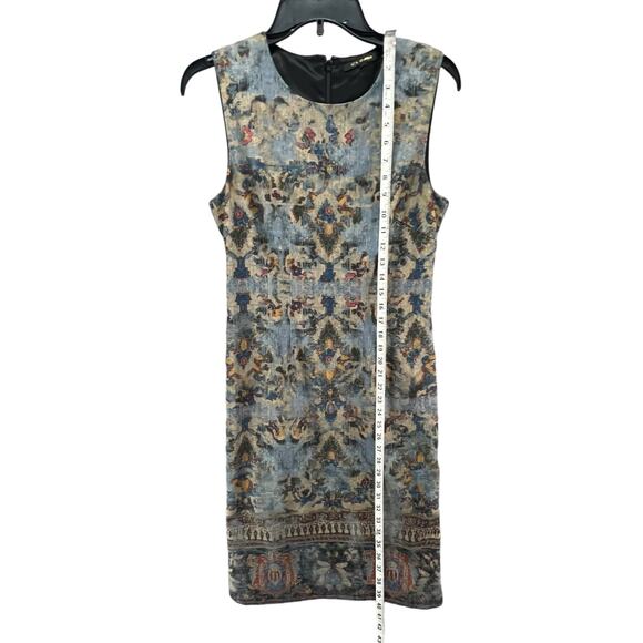 Kobi Halperin Sheath Dress 4 Blue Multi Fresco Sienna Contemporary Career Modern - Picture 10 of 15